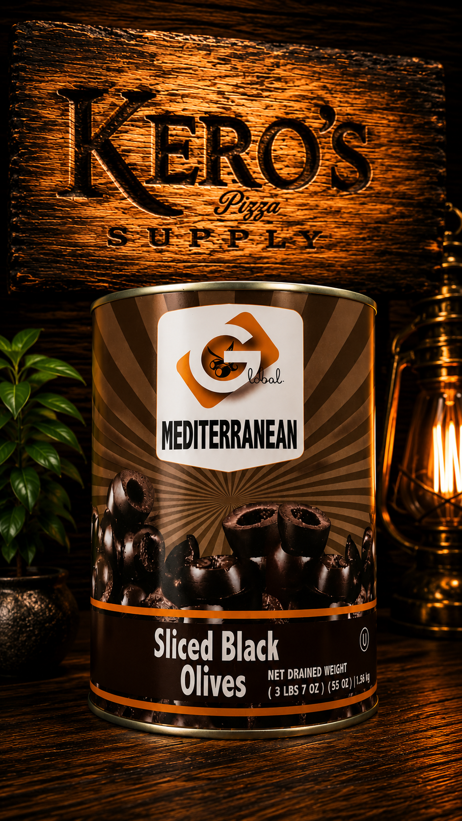 Aceitunas Negras Deshuesadas Marismas - Imagen Vertical